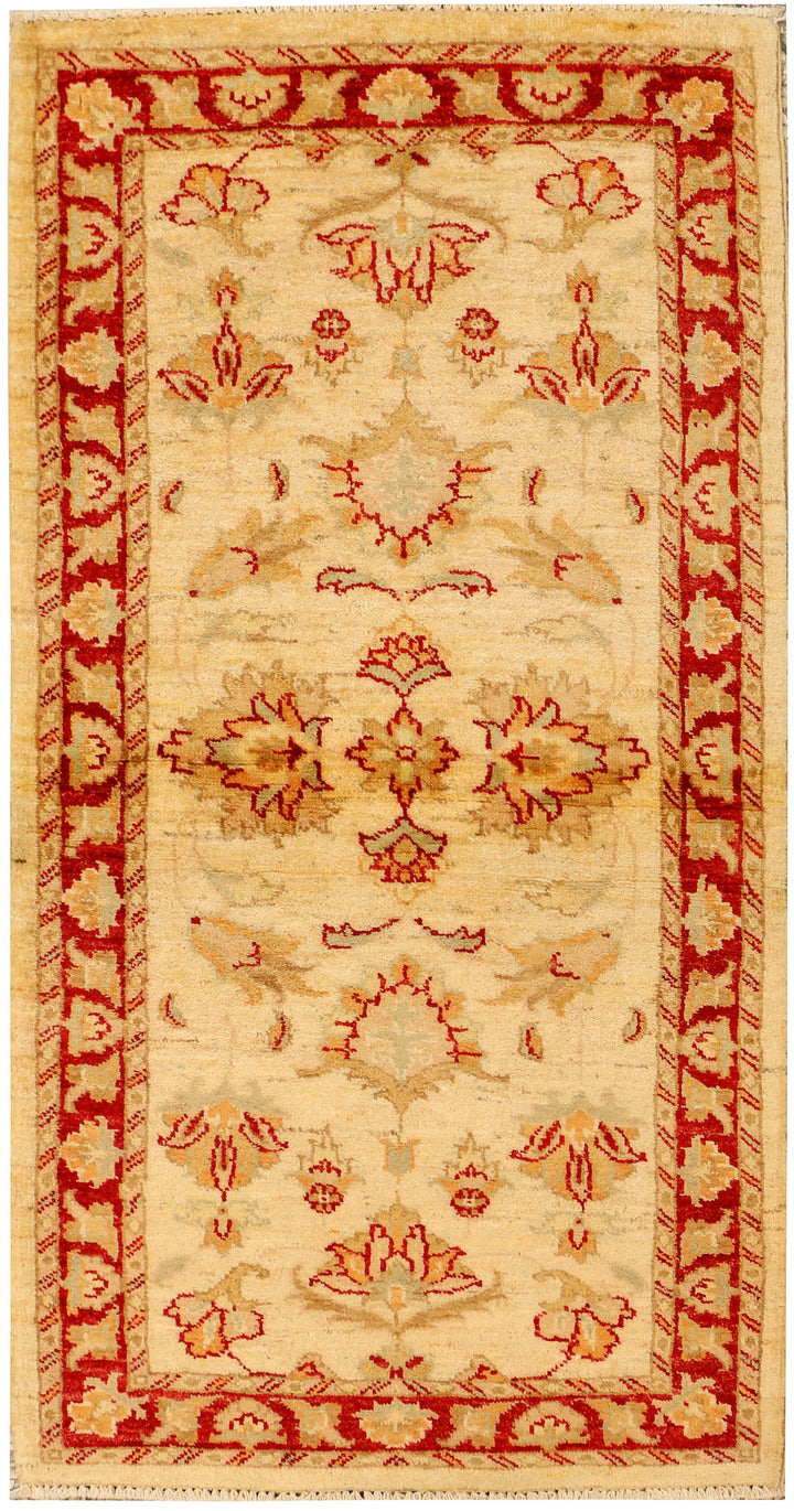 Navajo White Ziegler 2' 4 x 4' 6 - No. 38124 - ALRUG Rug Store
