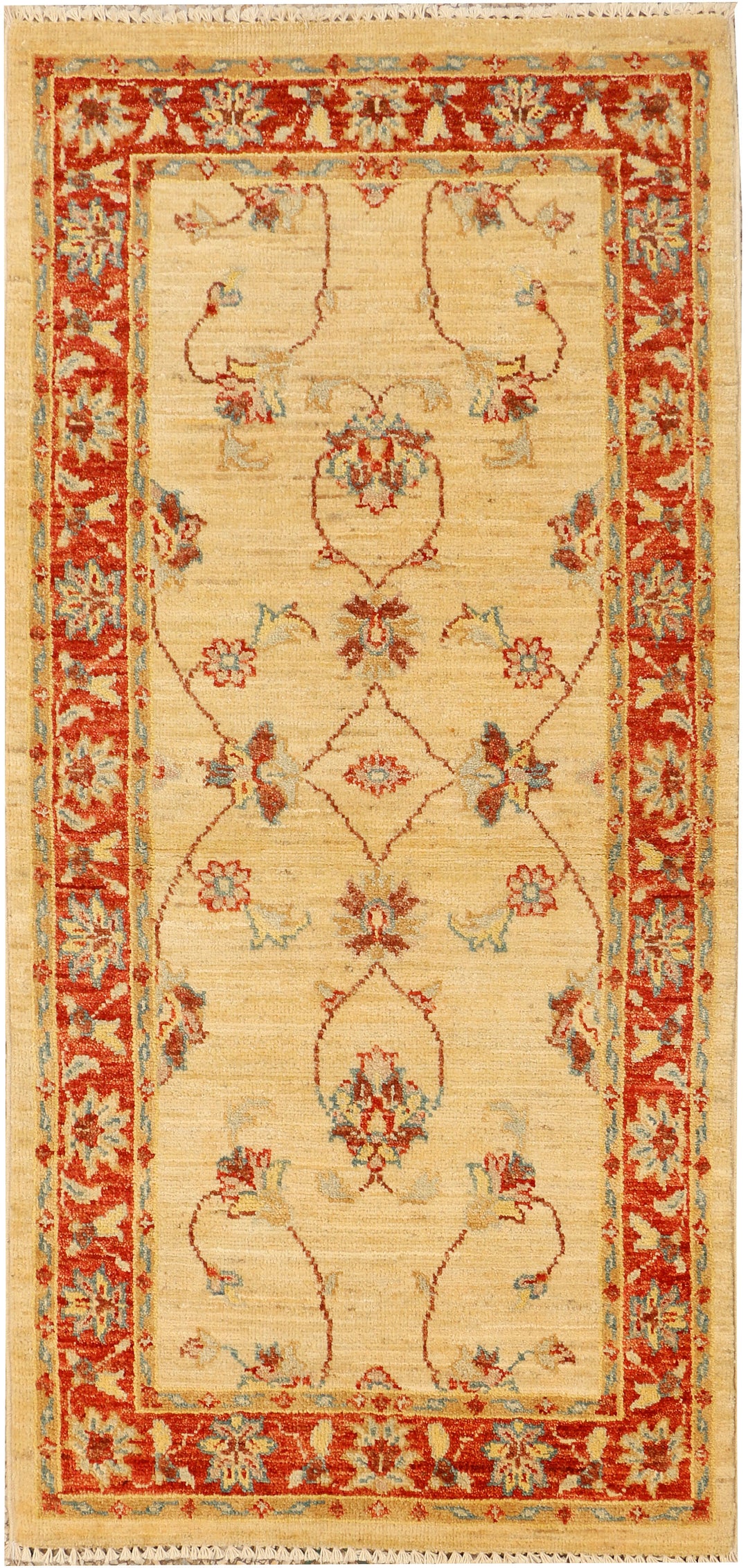 Navajo White Ziegler 2' 4 x 4' 9 - No. 38125 - ALRUG Rug Store