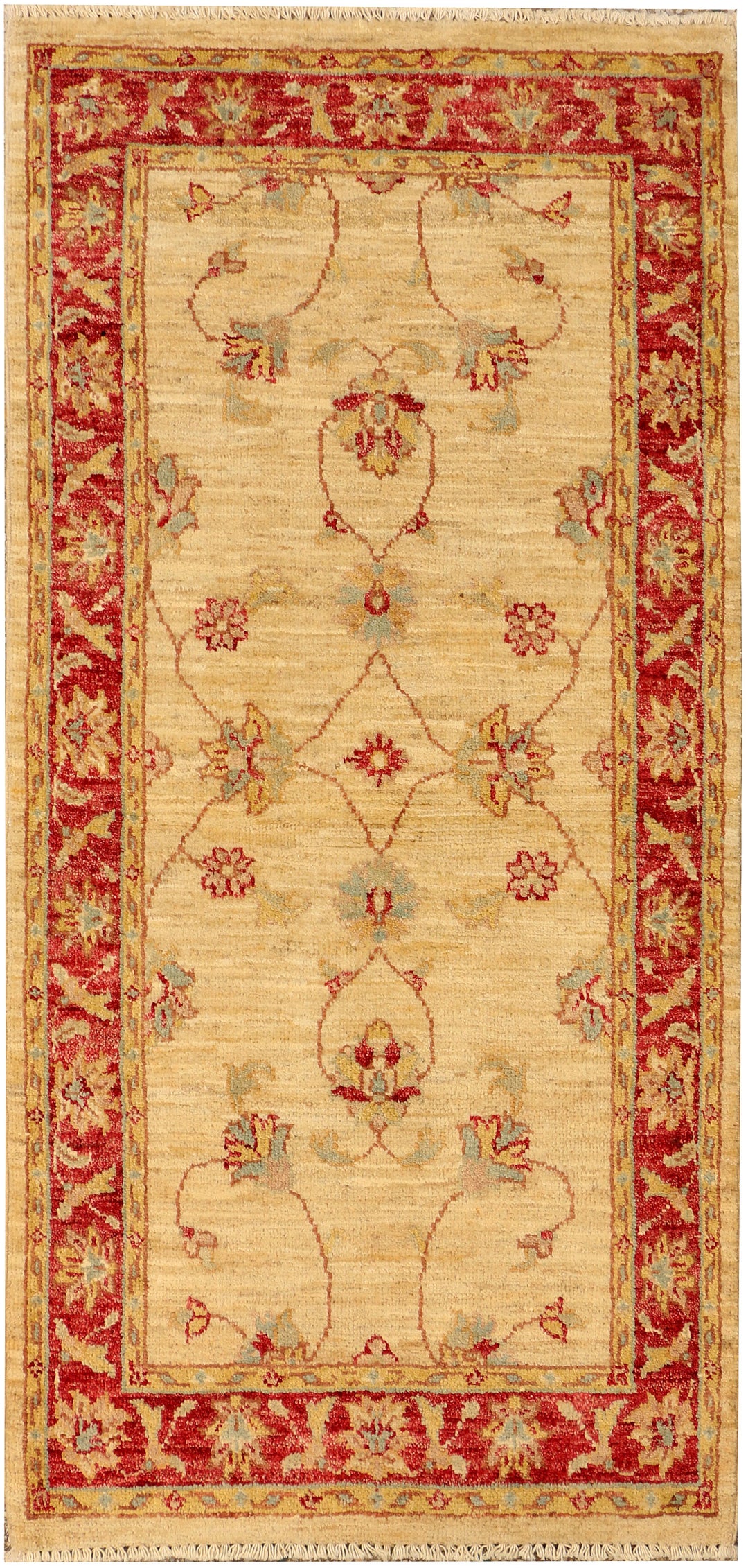 Navajo White Ziegler 2' 4 x 4' 10 - No. 38126 - ALRUG Rug Store