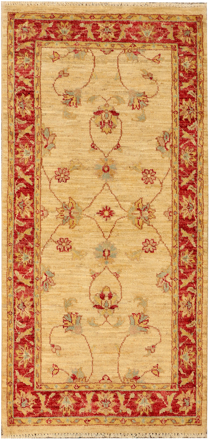 Navajo White Ziegler 2' 4 x 4' 10 - No. 38126 - ALRUG Rug Store