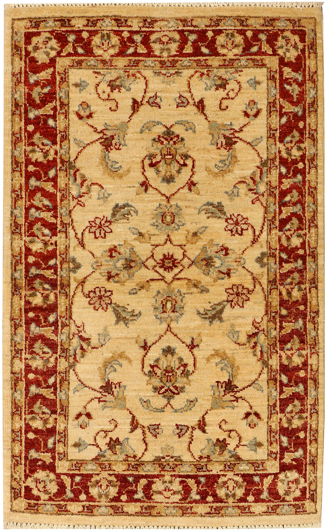Navajo White Ziegler 2' 6 x 4' - No. 38133 - ALRUG Rug Store