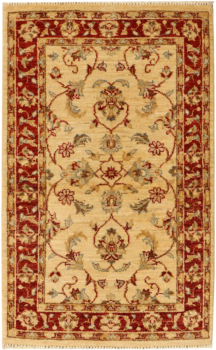 Navajo White Ziegler 2' 6 x 4' - No. 38133 - ALRUG Rug Store