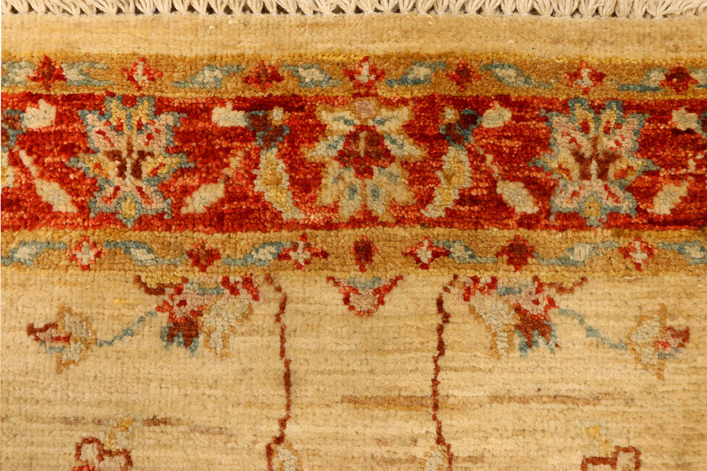Navajo White Ziegler 2' 4 x 4' 7 - No. 38140 - ALRUG Rug Store
