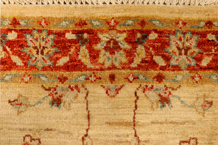Navajo White Ziegler 2' 4 x 4' 7 - No. 38140 - ALRUG Rug Store