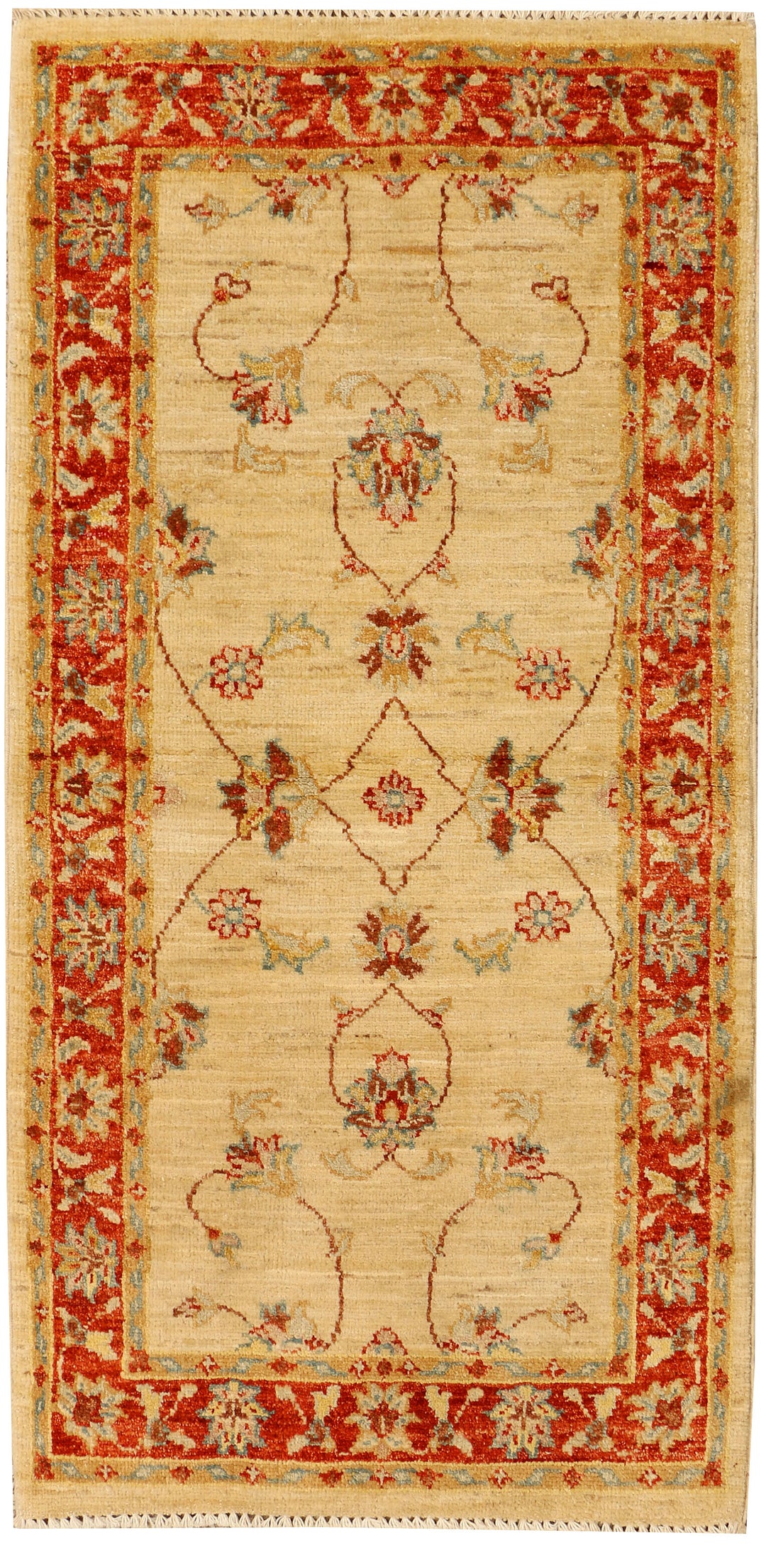 Navajo White Ziegler 2' 4 x 4' 7 - No. 38140 - ALRUG Rug Store