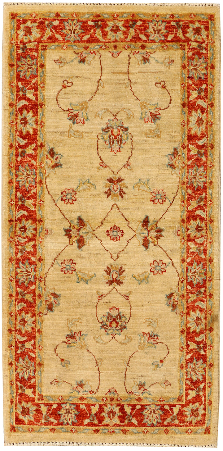 Navajo White Ziegler 2' 4 x 4' 7 - No. 38140 - ALRUG Rug Store