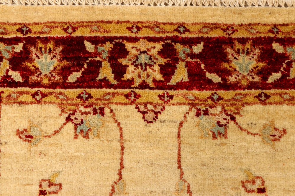 Navajo White Ziegler 2' 4 x 4' 8 - No. 38146 - ALRUG Rug Store