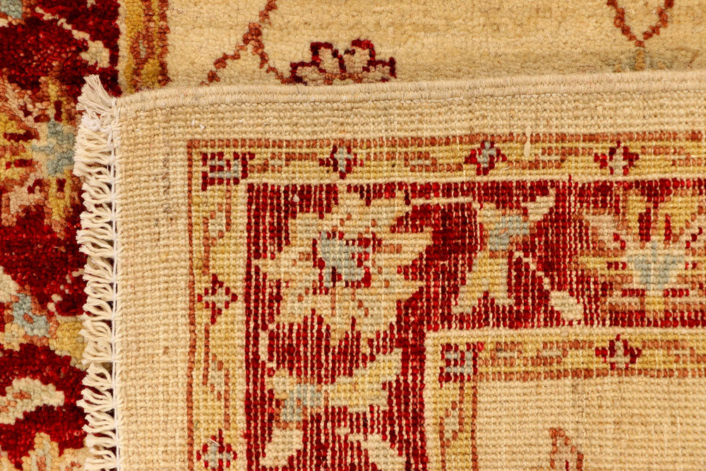 Navajo White Ziegler 2' 4 x 4' 8 - No. 38146 - ALRUG Rug Store