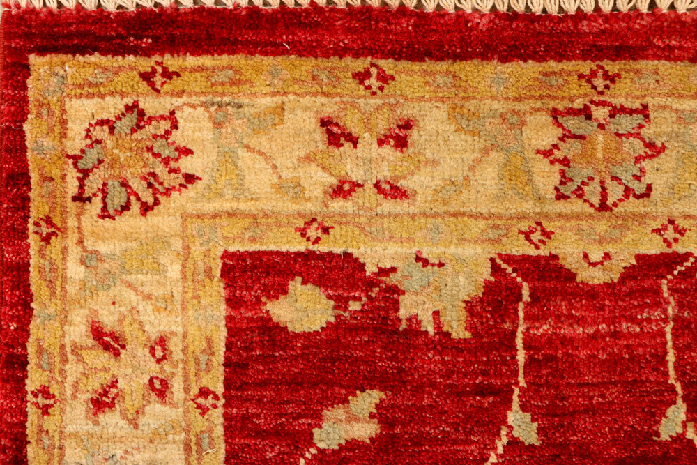 Firebrick Ziegler 2' 4 x 4' 5 - No. 38148 - ALRUG Rug Store