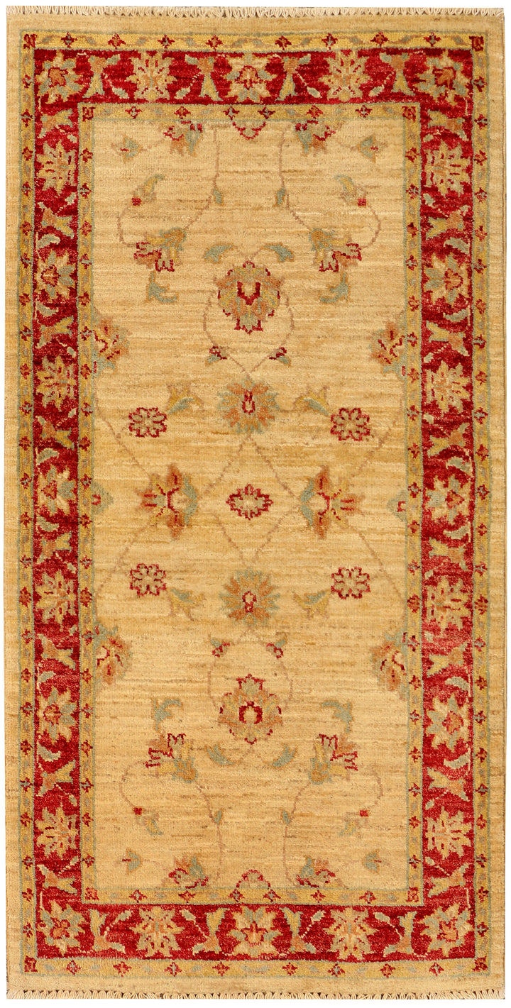 Navajo White Ziegler 2' 4 x 4' 8 - No. 38151 - ALRUG Rug Store
