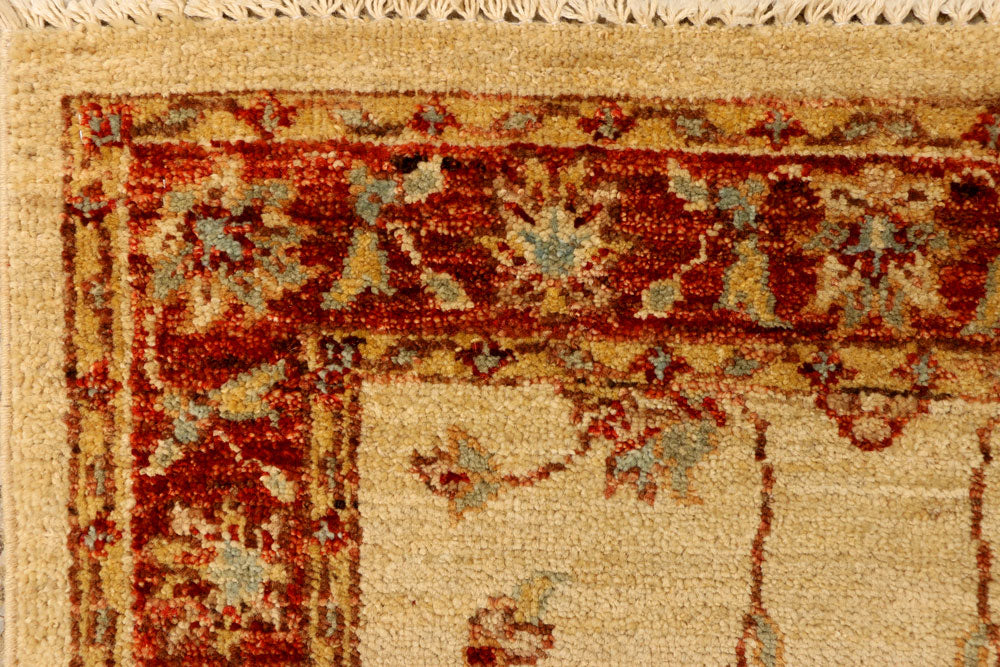 Navajo White Ziegler 2' 4 x 4' 6 - No. 38152 - ALRUG Rug Store