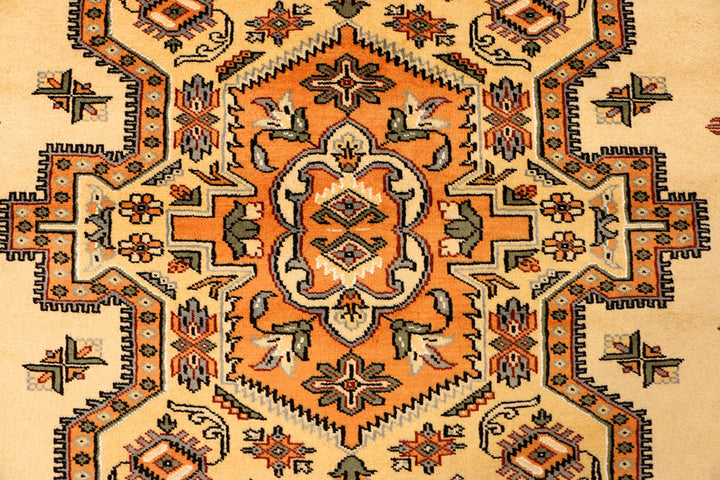 Wheat Caucasian 6' 1 x 8' 10 - No. 38176 - ALRUG Rug Store