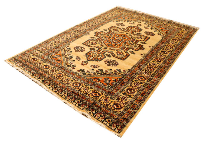 Wheat Caucasian 6' 1 x 8' 10 - No. 38176 - ALRUG Rug Store
