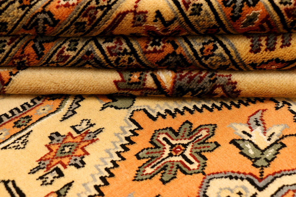 Wheat Caucasian 6' 1 x 8' 10 - No. 38176 - ALRUG Rug Store