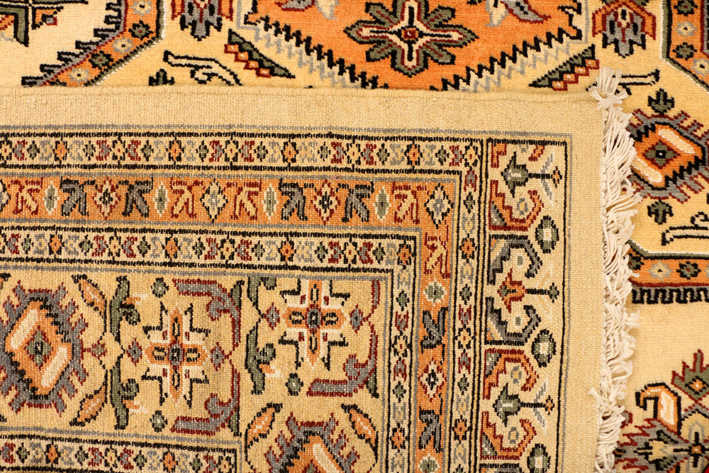 Wheat Caucasian 6' 1 x 8' 10 - No. 38176 - ALRUG Rug Store