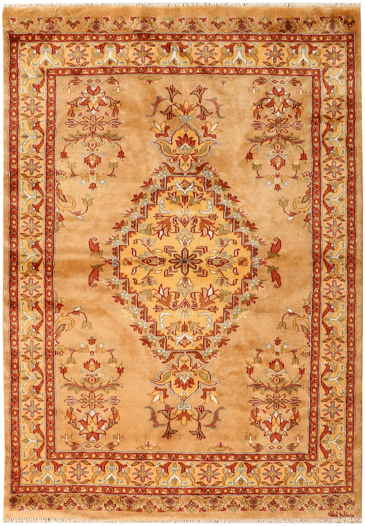 Burlywood Caucasian 4' 5 x 6' 5 - No. 38187 - ALRUG Rug Store