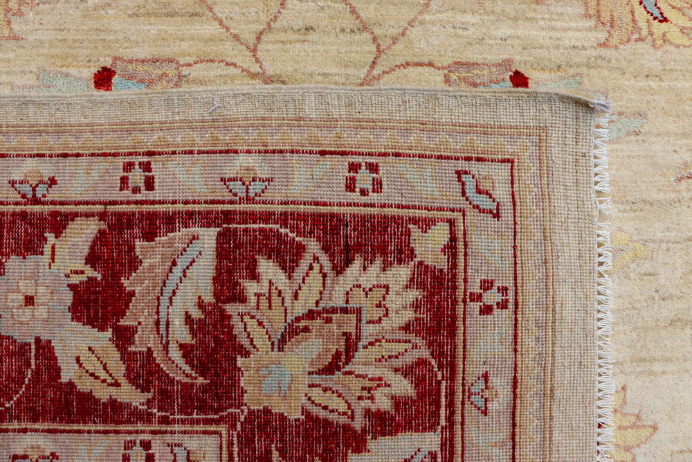 Blanched Almond Ziegler 8' 1 x 11' 2 - No. 38208 - ALRUG Rug Store