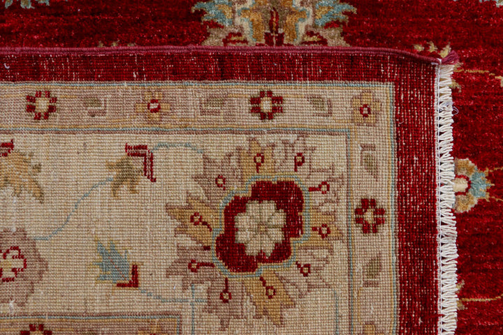 Dark Red Ziegler 7' 1 x 7' 2 - No. 38214 - ALRUG Rug Store