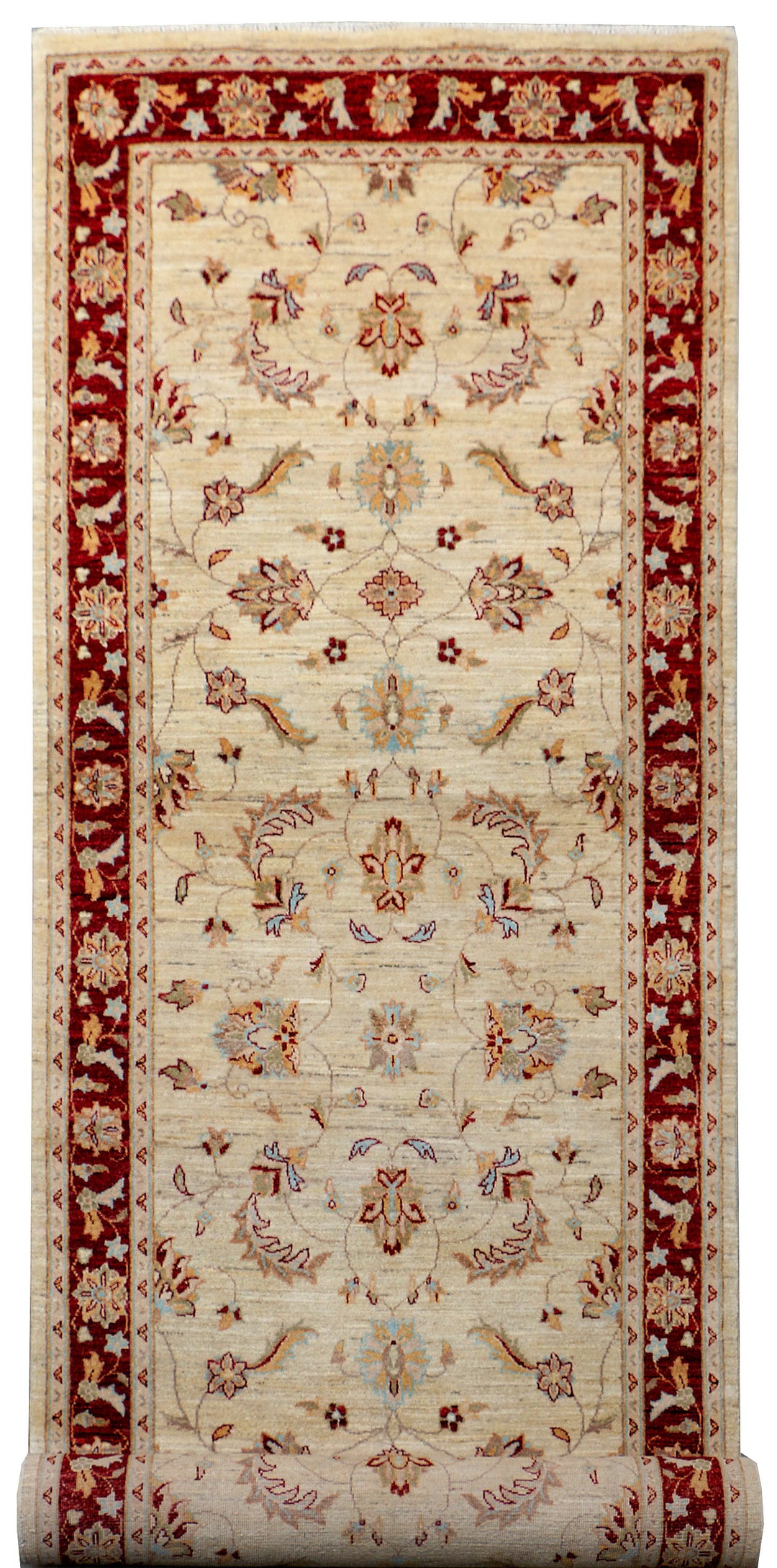 Blanched Almond Ziegler 4' 7 x 17' 10 - No. 38217 - ALRUG Rug Store