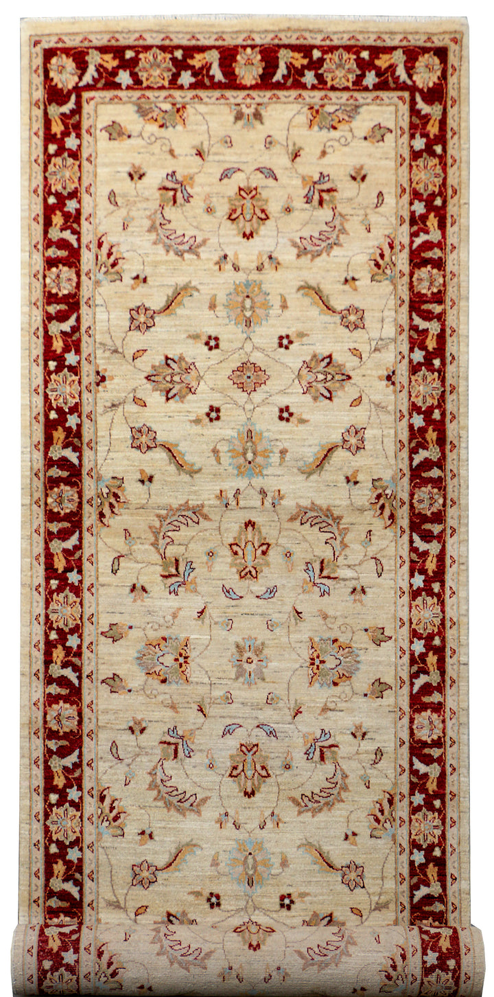 Blanched Almond Ziegler 4' 7 x 17' 10 - No. 38217 - ALRUG Rug Store