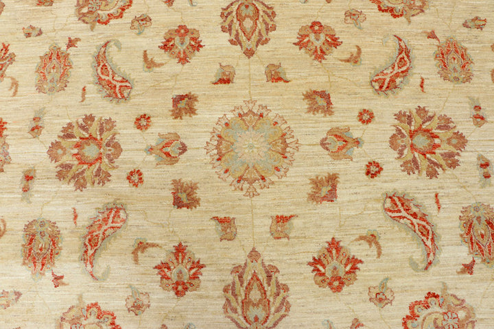 Antique White Ziegler 12' 11 x 20' 4 - No. 38220 - ALRUG Rug Store