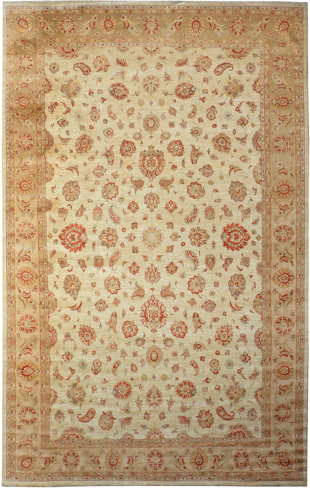 Antique White Ziegler 12' 11 x 20' 4 - No. 38220 - ALRUG Rug Store
