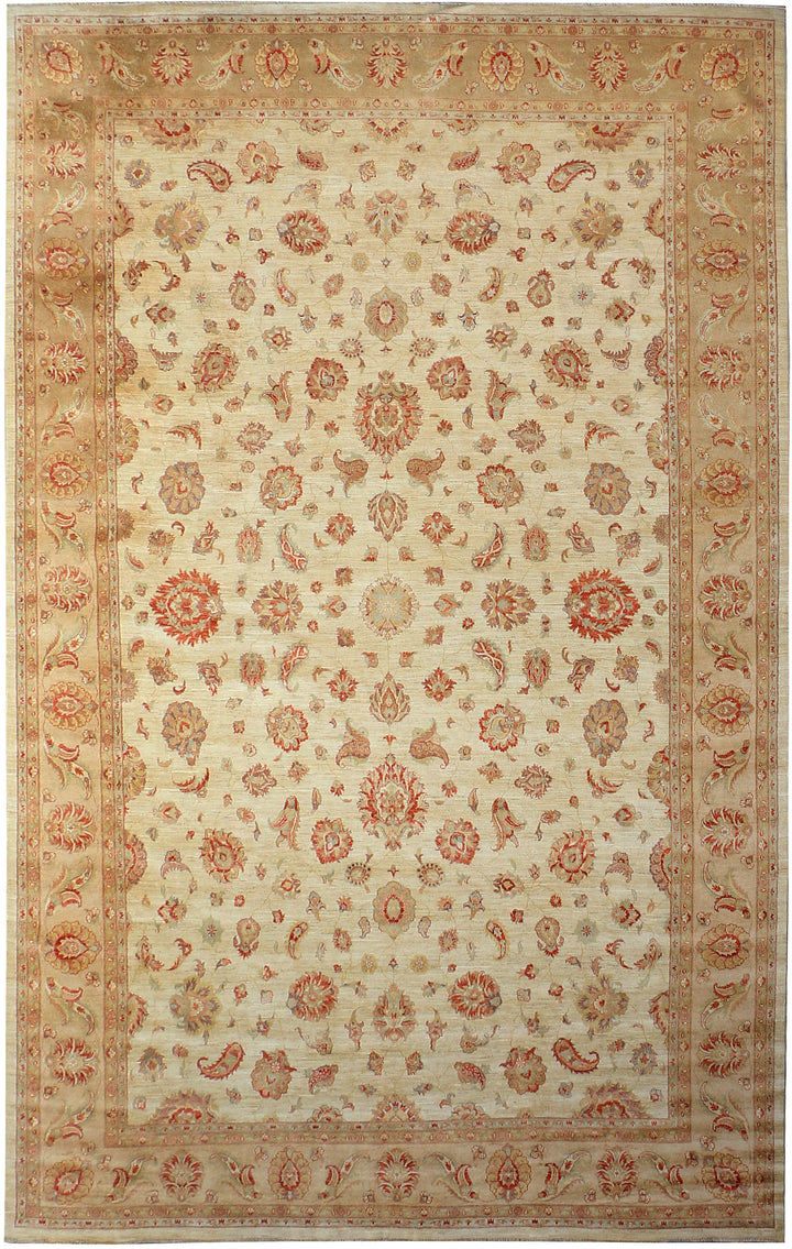 Antique White Ziegler 12' 11 x 20' 4 - No. 38220 - ALRUG Rug Store