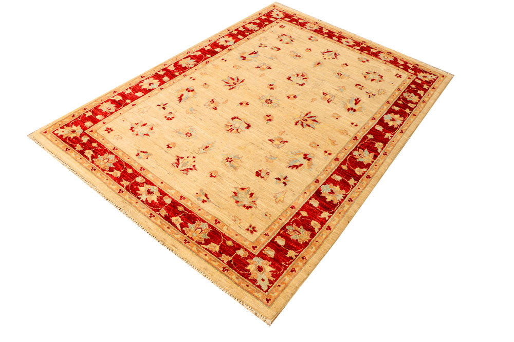 Navajo White Ziegler 4' 7 x 6' 5 - No. 38223 - ALRUG Rug Store