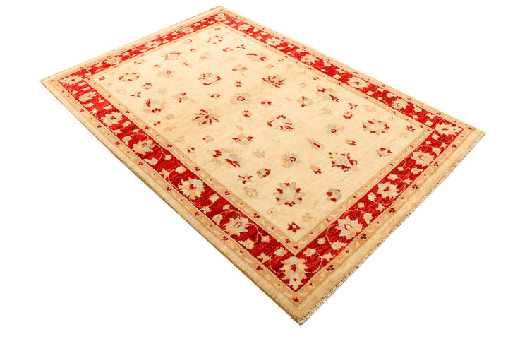 Navajo White Ziegler 4' 7 x 6' 5 - No. 38223 - ALRUG Rug Store