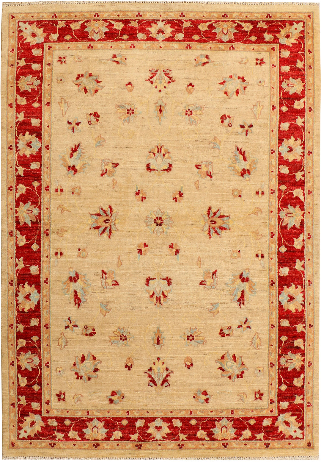 Navajo White Ziegler 4' 7 x 6' 5 - No. 38223 - ALRUG Rug Store