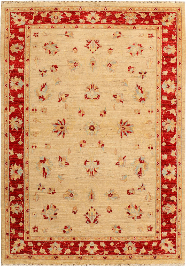 Navajo White Ziegler 4' 7 x 6' 5 - No. 38223 - ALRUG Rug Store