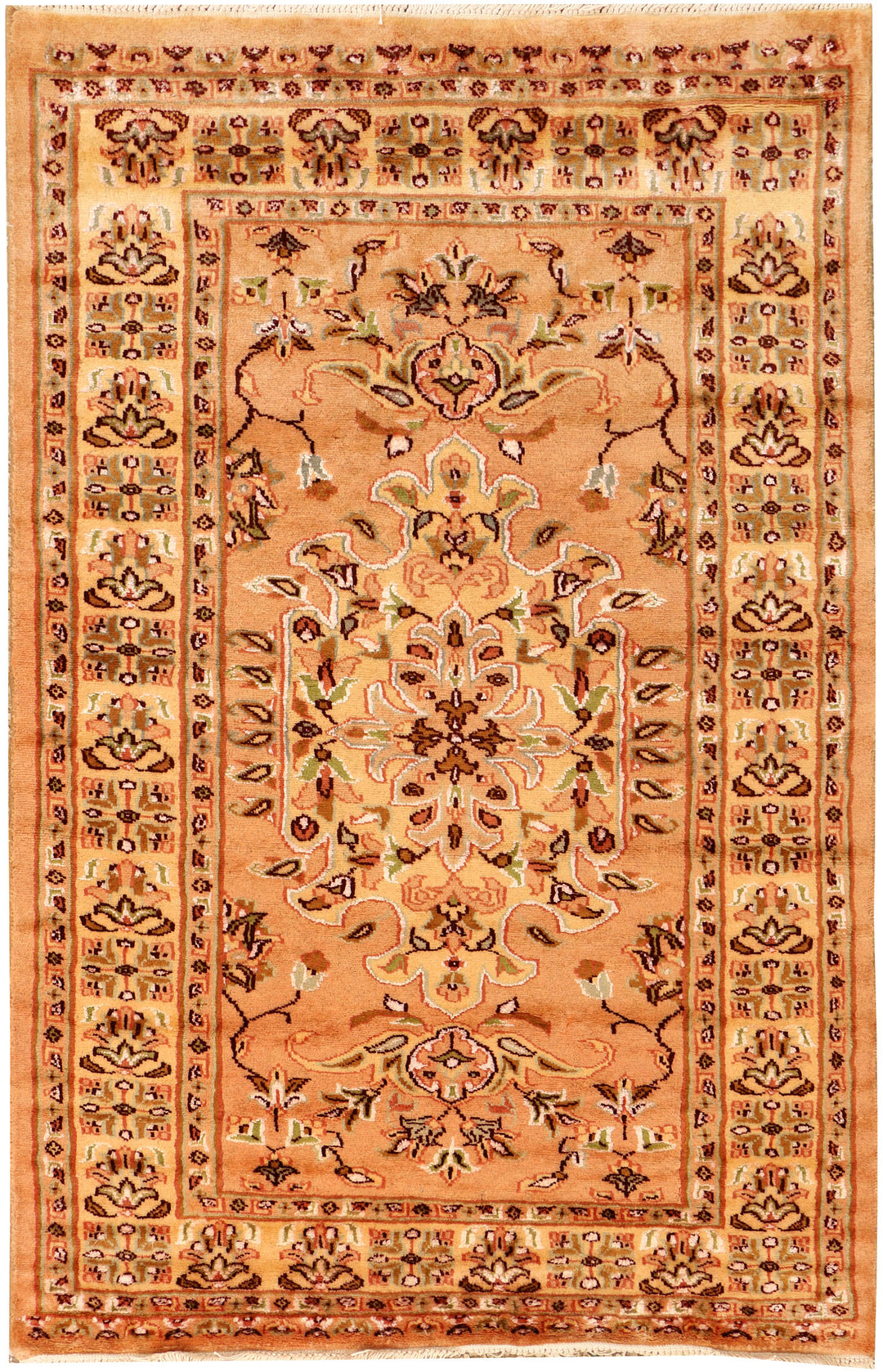 Sandy Brown Caucasian 3' x 4' 11 - No. 38226 - ALRUG Rug Store