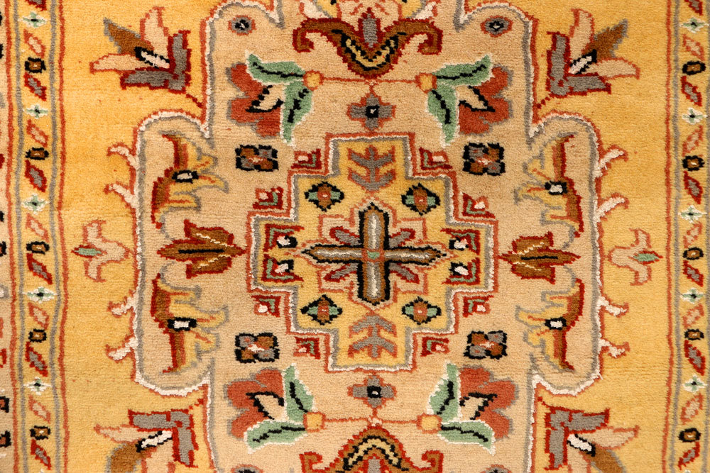 Goldenrod Caucasian 2' 6 x 4' 2 - No. 38236 - ALRUG Rug Store