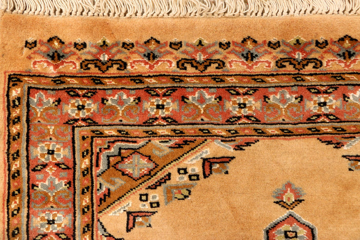 Sandy Brown Caucasian 2' 7 x 3' 11 - No. 38238 - ALRUG Rug Store