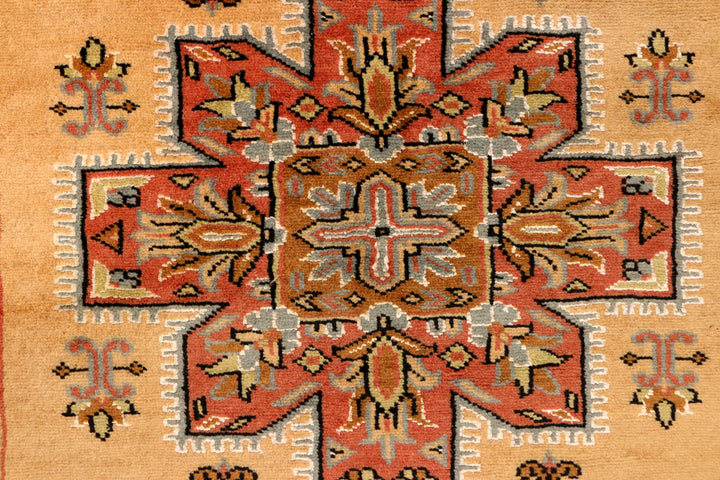 Sandy Brown Caucasian 2' 7 x 3' 11 - No. 38238 - ALRUG Rug Store
