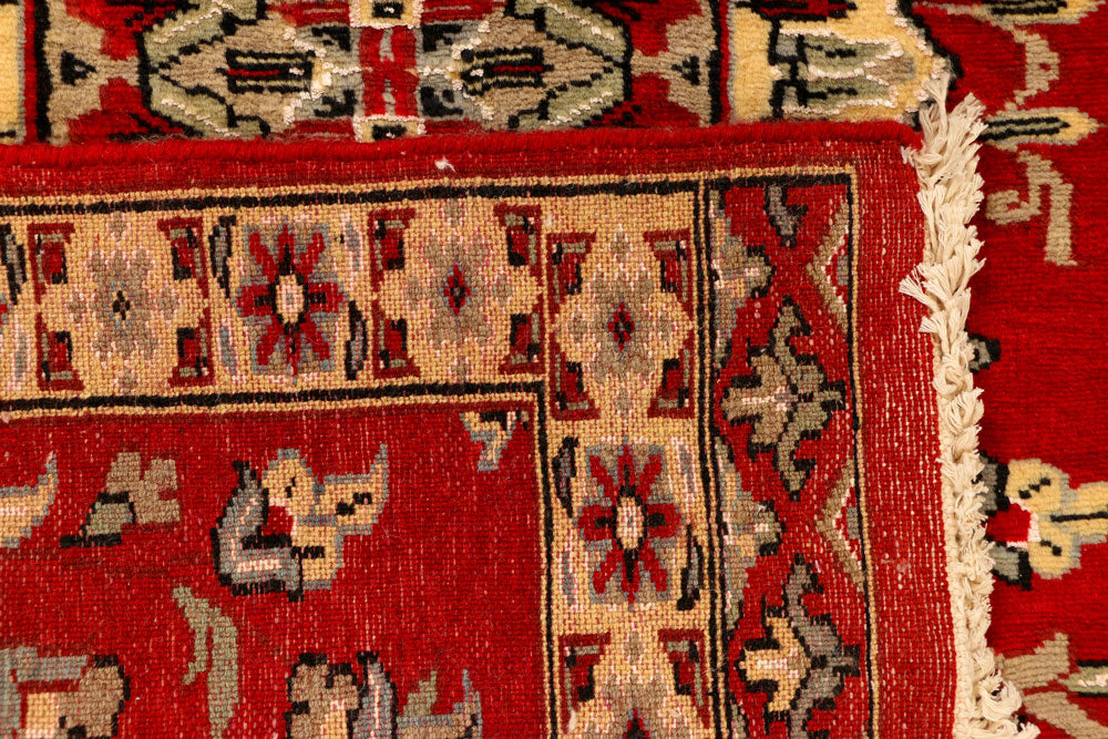 Firebrick Caucasian 2' 6 x 4' 2 - No. 38241 - ALRUG Rug Store