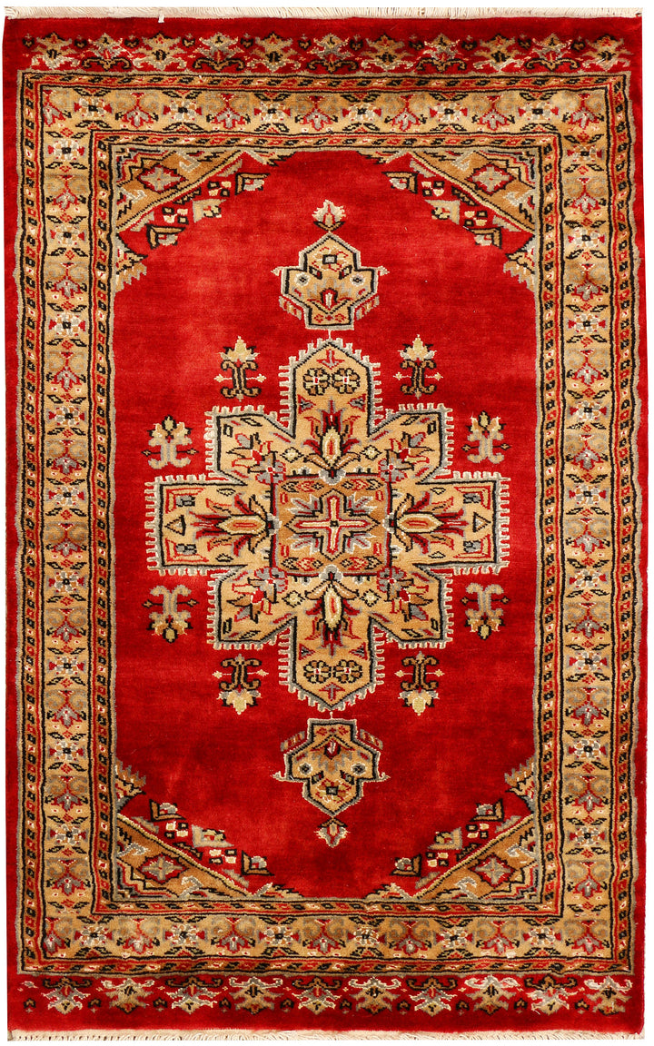 Firebrick Caucasian 2' 7 x 4' 2 - No. 38253 - ALRUG Rug Store