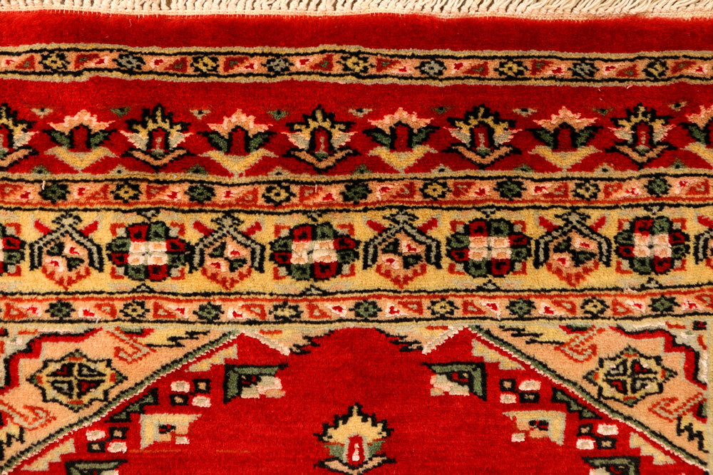 Firebrick Caucasian 2' 8 x 3' 10 - No. 38257 - ALRUG Rug Store