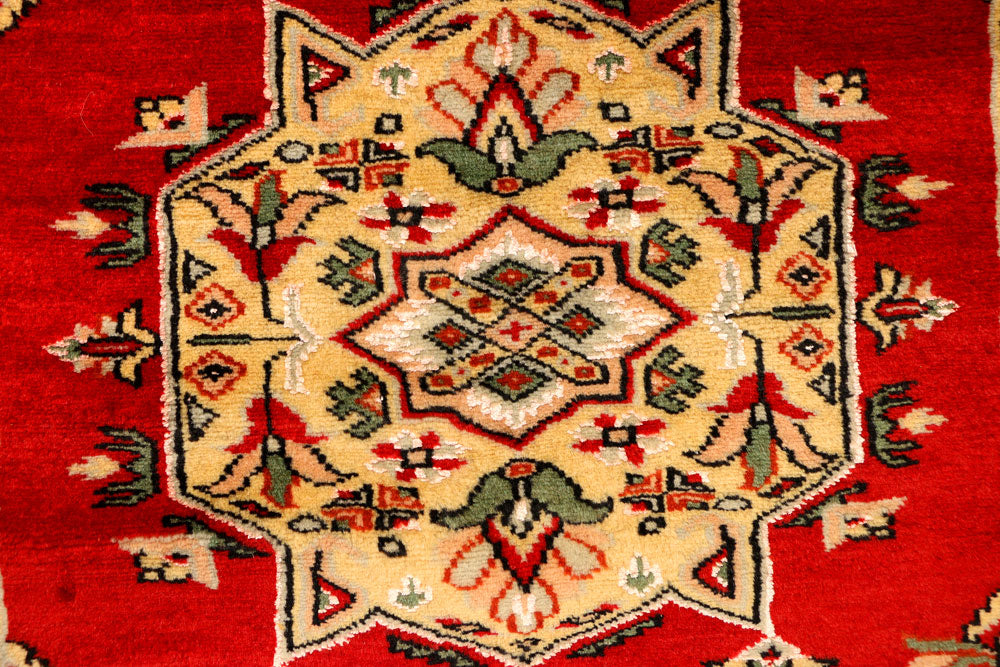 Firebrick Caucasian 2' 8 x 3' 10 - No. 38257 - ALRUG Rug Store