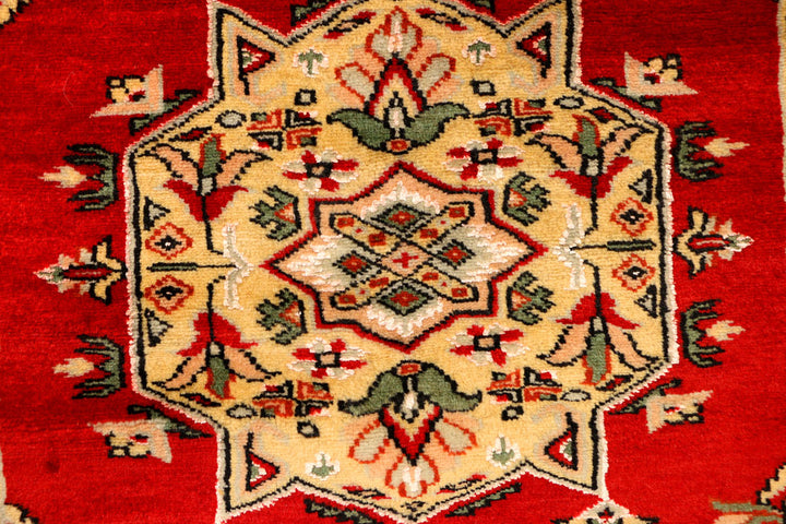 Firebrick Caucasian 2' 8 x 3' 10 - No. 38257 - ALRUG Rug Store