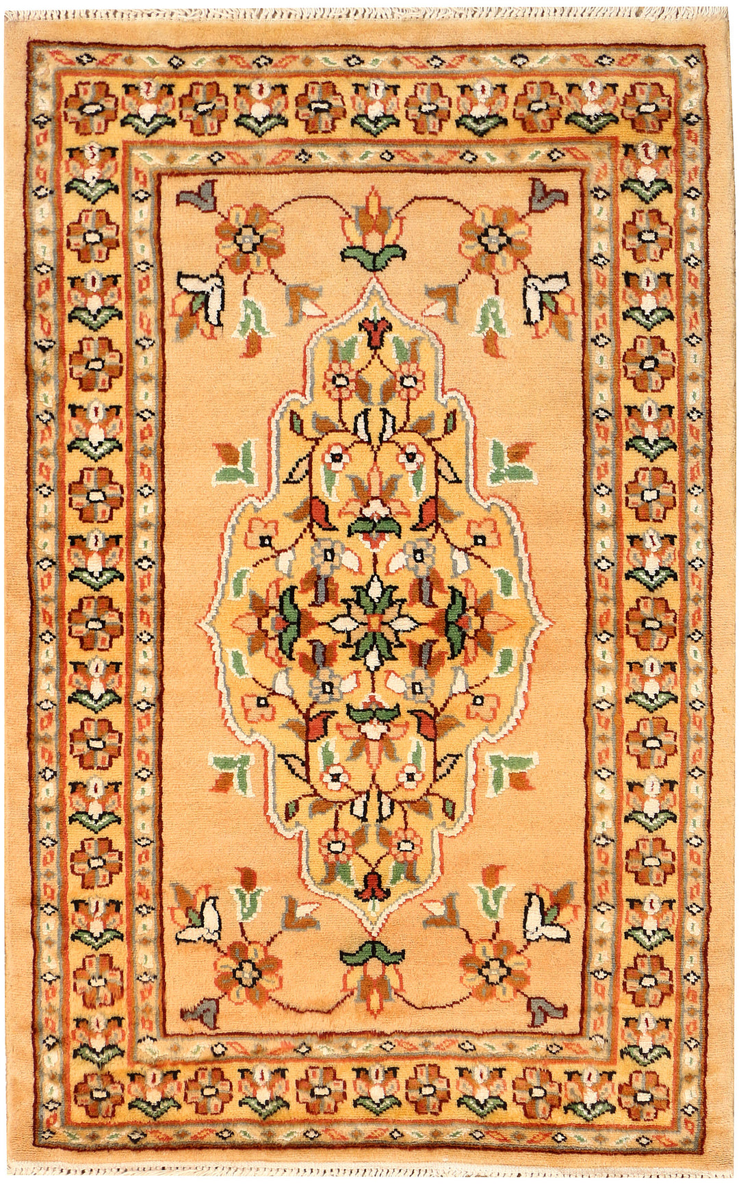 Navajo White Caucasian 2' 7 x 4' 1 - No. 38263 - ALRUG Rug Store