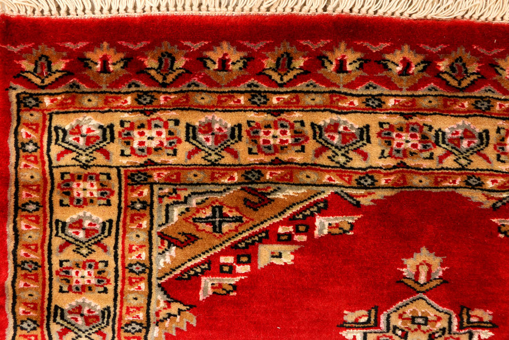 Firebrick Caucasian 2' 7 x 3' 9 - No. 38264 - ALRUG Rug Store