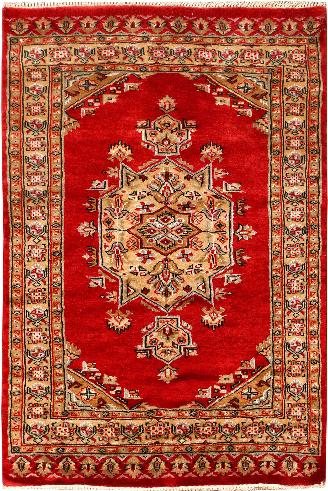 Firebrick Caucasian 2' 7 x 3' 9 - No. 38264 - ALRUG Rug Store