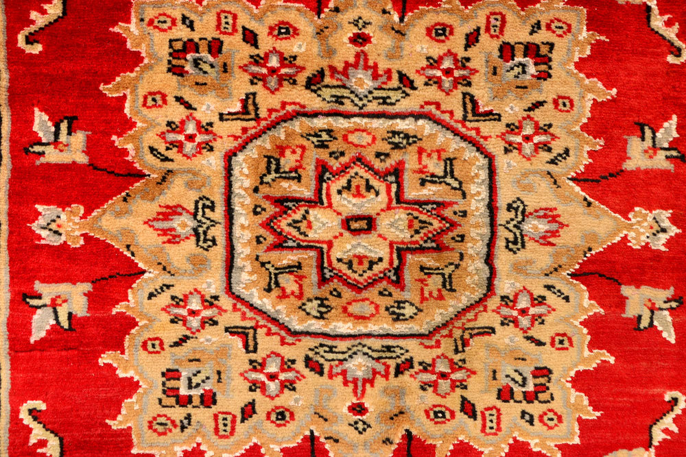 Firebrick Caucasian 2' 8 x 4' 3 - No. 38265 - ALRUG Rug Store
