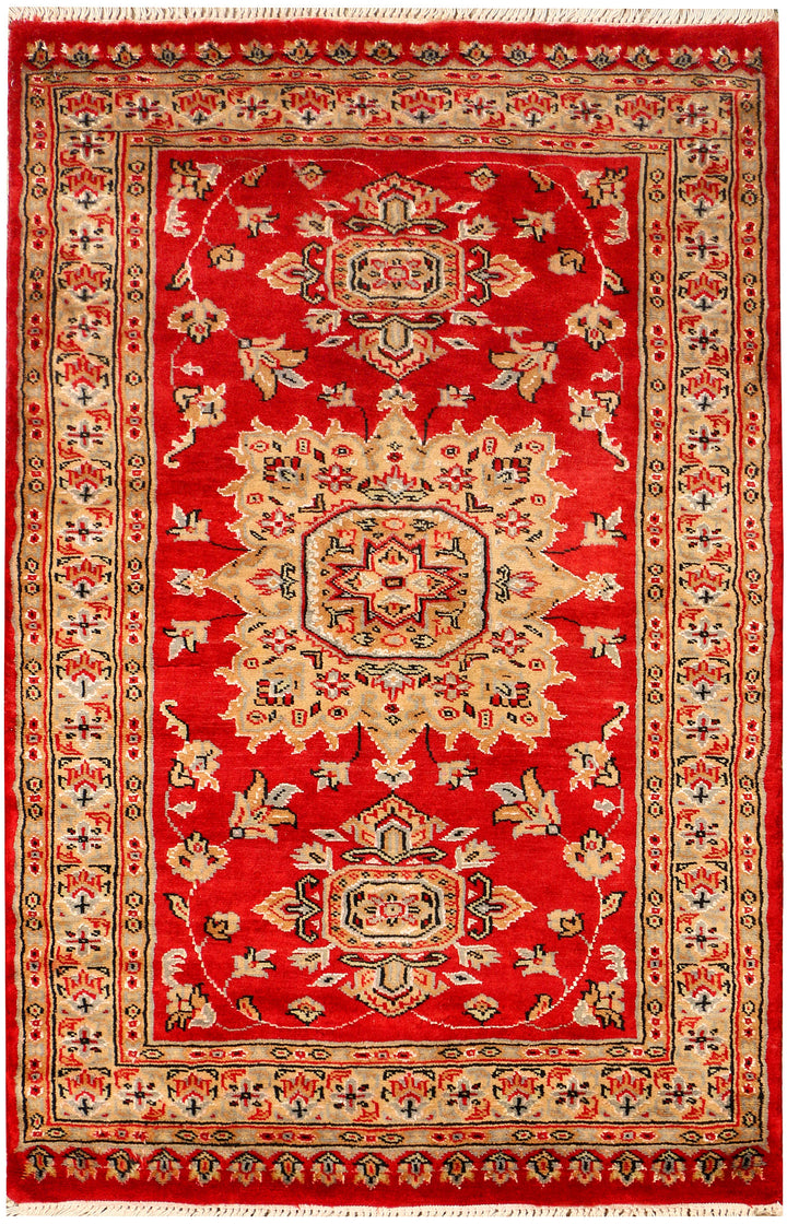 Firebrick Caucasian 2' 8 x 4' 3 - No. 38265 - ALRUG Rug Store