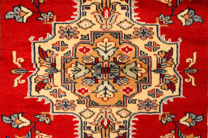 Firebrick Caucasian 2' 6 x 7' 5 - No. 38291 - ALRUG Rug Store