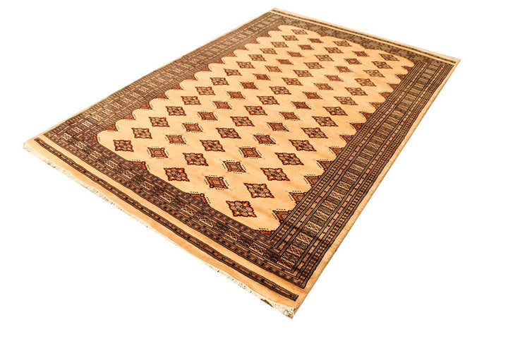 Navajo White Jaldar 5' 6 x 8' - No. 38302 - ALRUG Rug Store