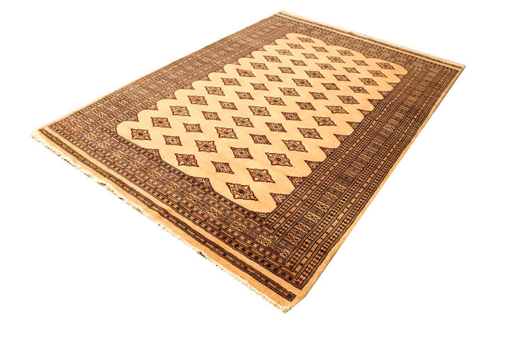 Navajo White Jaldar 5' 7 x 8' - No. 38308 - ALRUG Rug Store