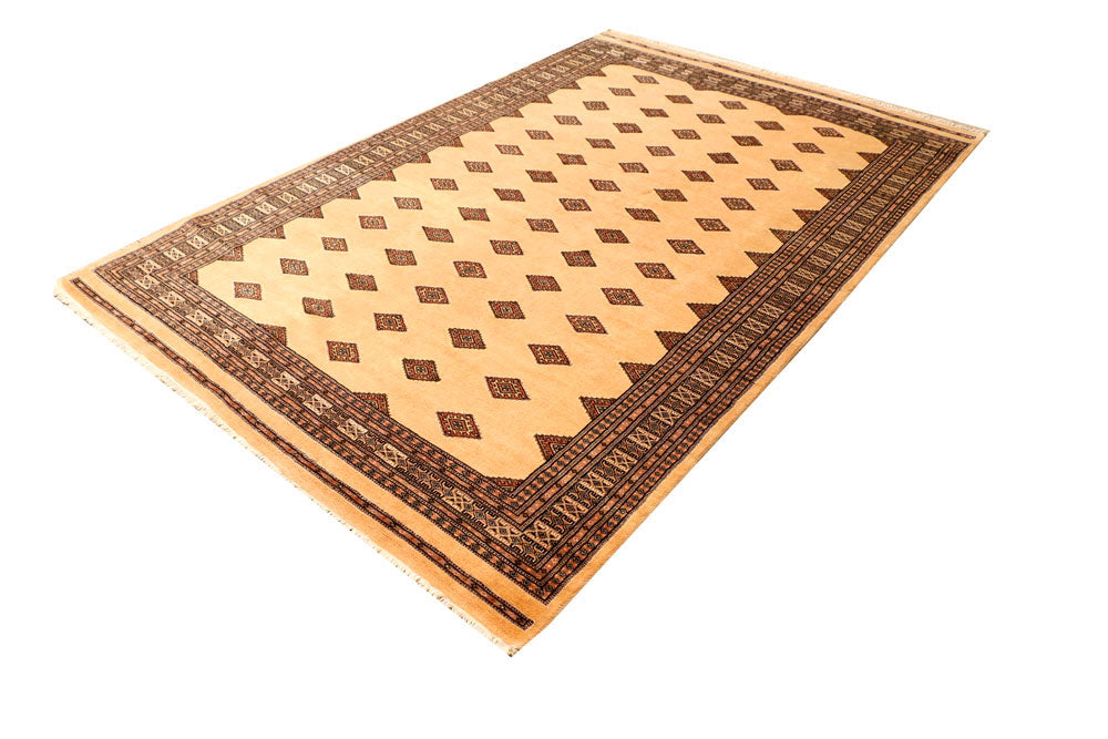 Navajo White Jaldar 5' 7 x 8' 4 - No. 38313 - ALRUG Rug Store