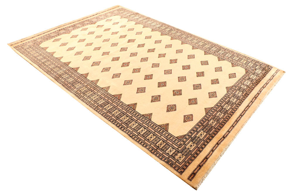 Navajo White Jaldar 5' 7 x 8' 4 - No. 38313 - ALRUG Rug Store